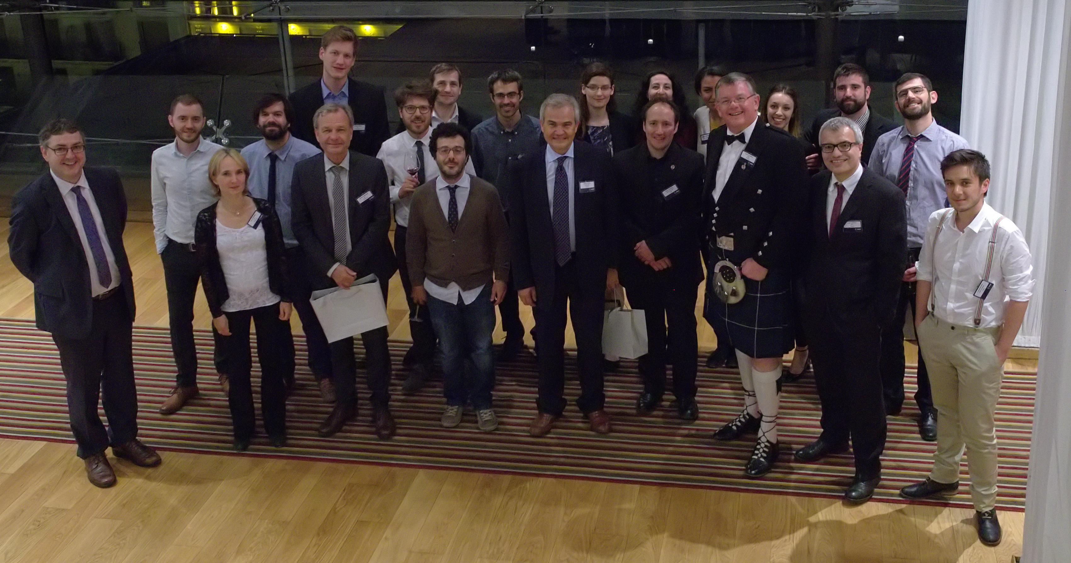 The LPF Team getting the ESA Team Achievement Award!